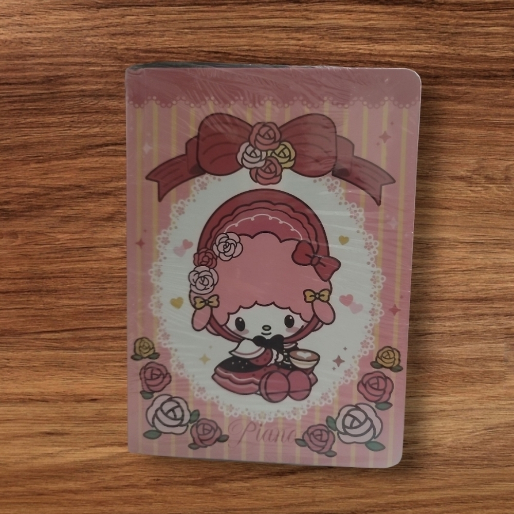 SANRIO PIANO HARD COVER NOTEBOOK